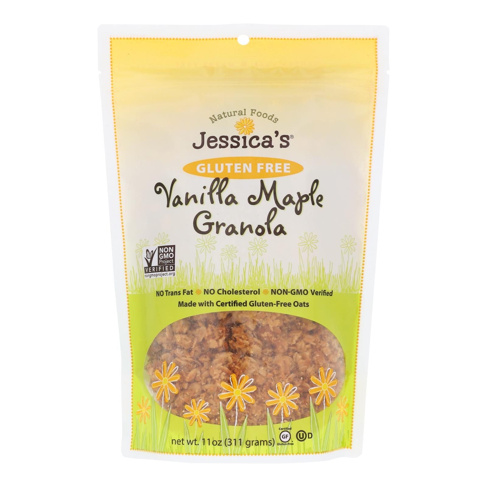 Jessica's Natural Foods Gluten Free Vanilla Maple Granola - Case Of 12 - 11 Oz image 3