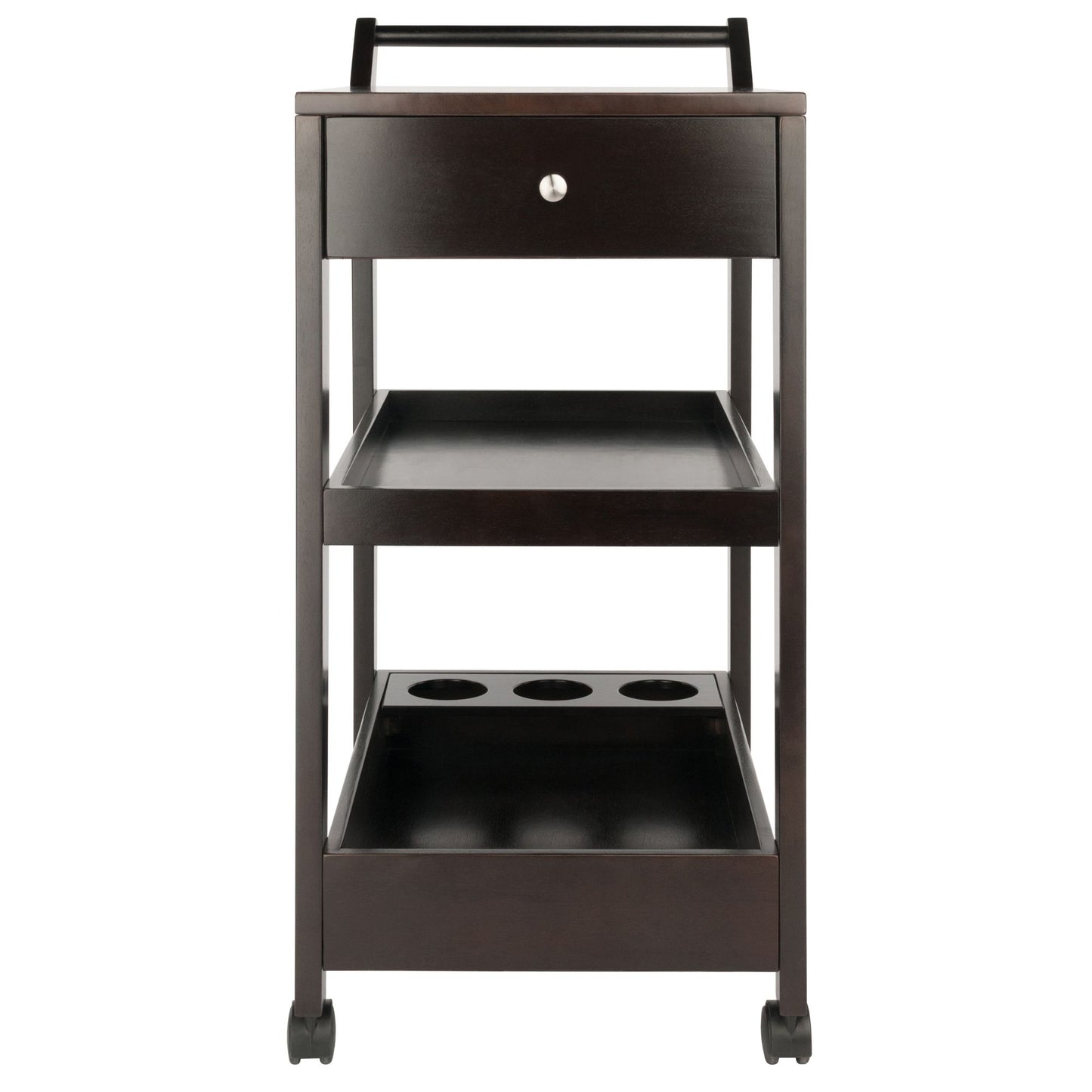 Jeston Entertainment Cart; Espresso image 3