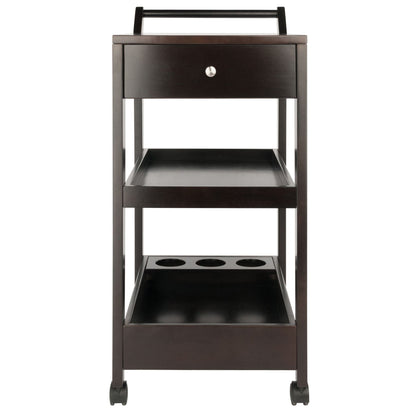 Jeston Entertainment Cart; Espresso image 3