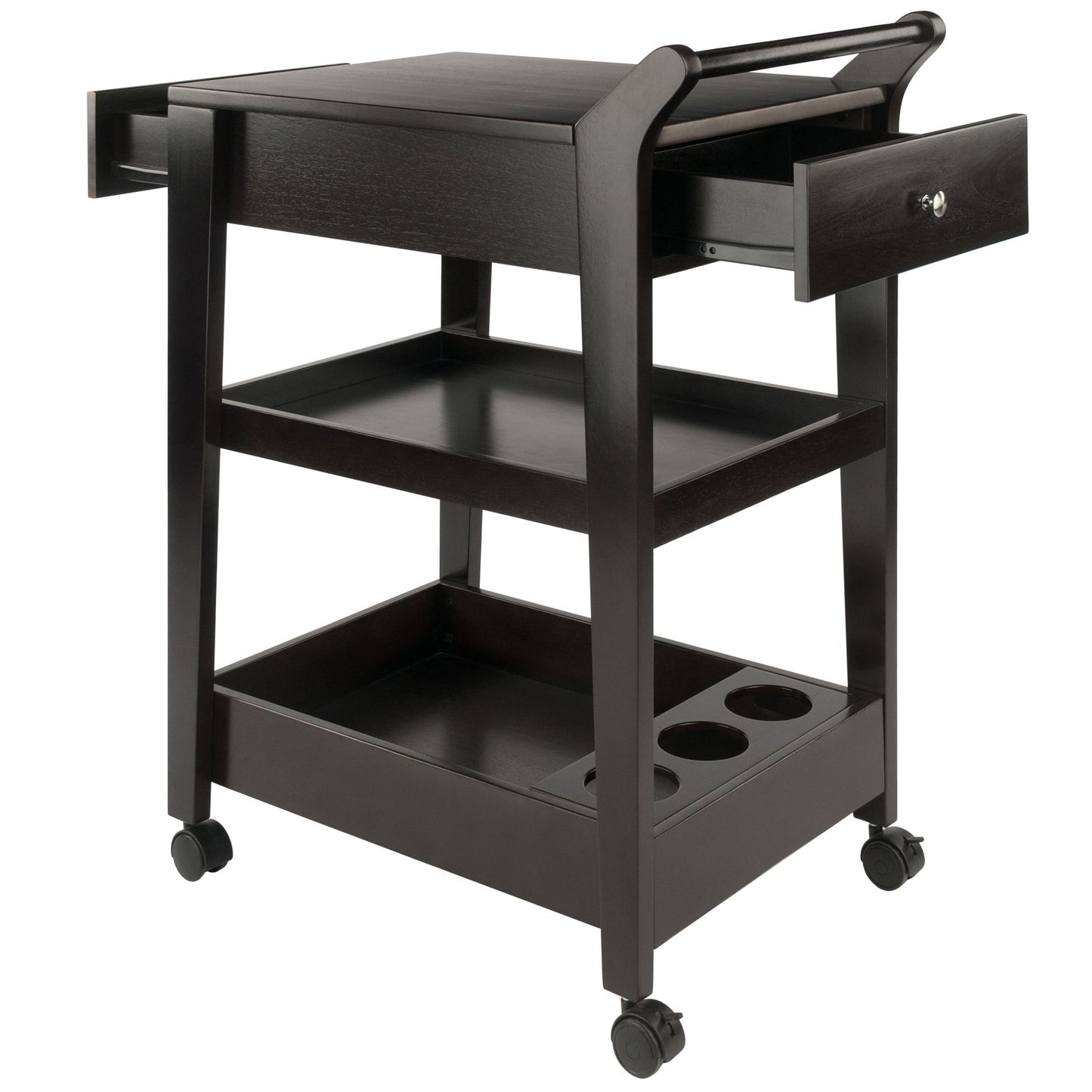 Jeston Entertainment Cart; Espresso image 5