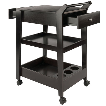 Jeston Entertainment Cart; Espresso image 5