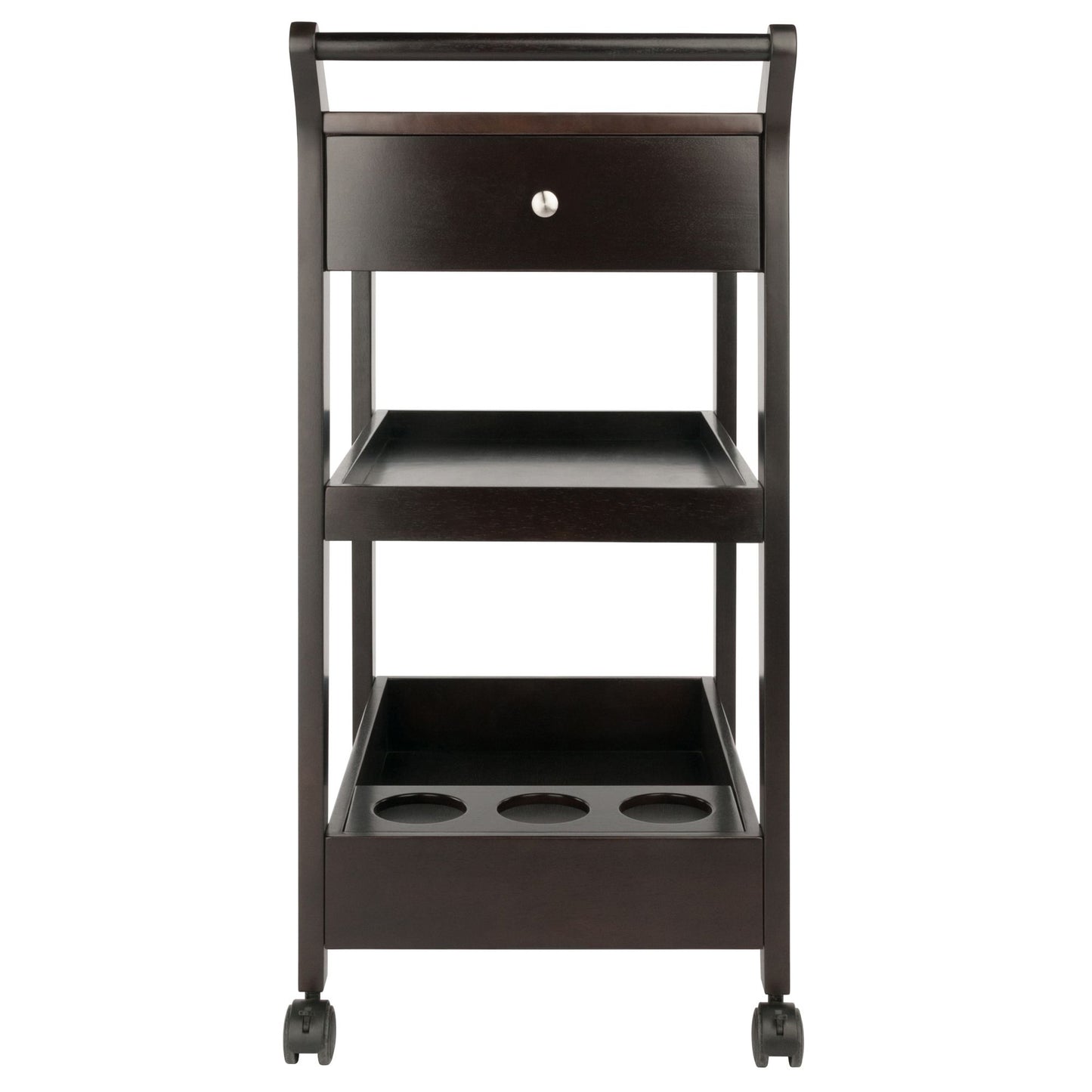 Jeston Entertainment Cart; Espresso image 7
