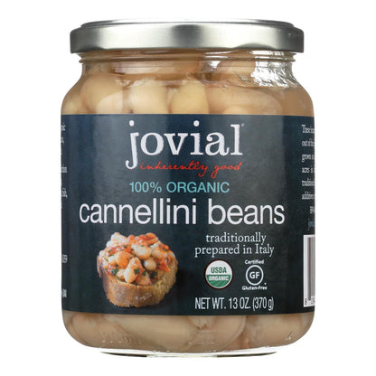 Jovial - 100 Percent Organic Cannellini Beans - Case Of 6 - 13 Oz. image 1