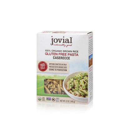 Jovial - Gluten Free Brown Rice Pasta - Caserecce - Case Of 12 - 12 Oz. image 3