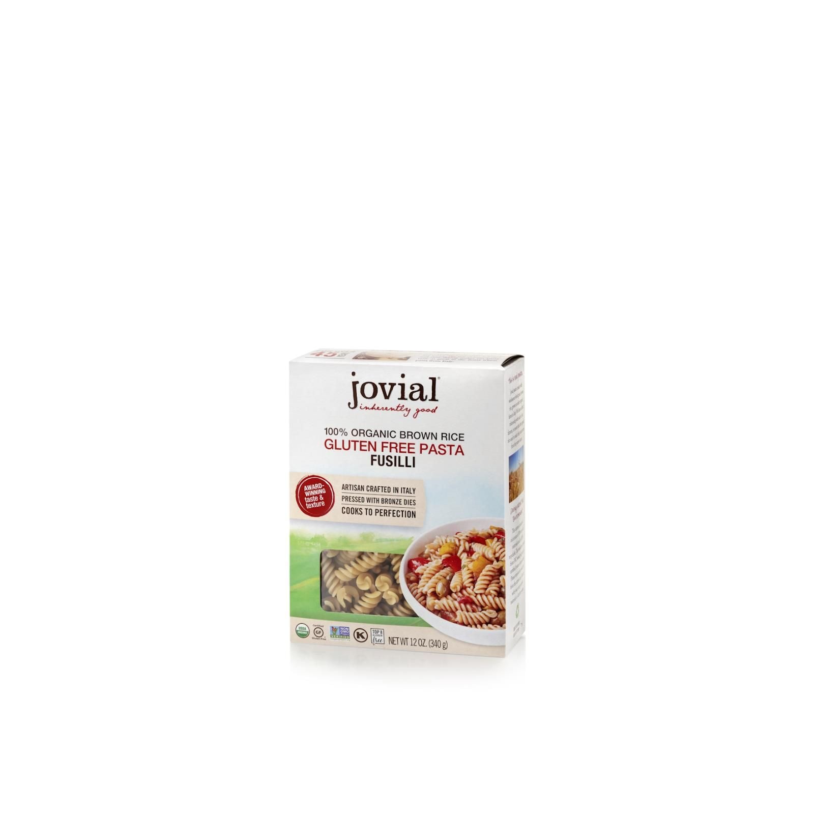 Jovial - Pasta - Organic - Brown Rice - Fusilli - 12 Oz - Case Of 12 image 3