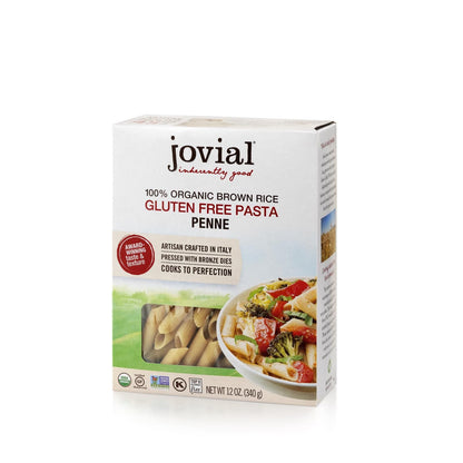 Jovial - Pasta - Organic - Brown Rice - Penne Rigate - 12 Oz - Case Of 12 image 3