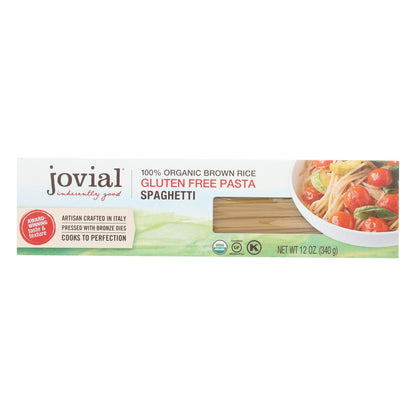 Jovial - Pasta - Organic - Brown Rice - Spaghetti - 12 Oz - Case Of 12 image 2
