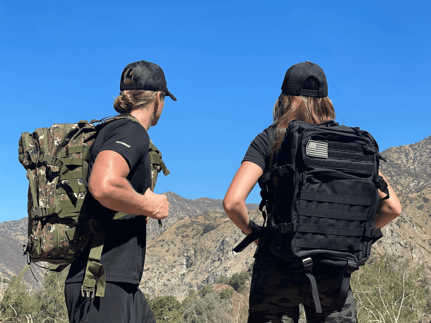JupiterGear Tactical USA Flag Patch with Detachable Backing image 15