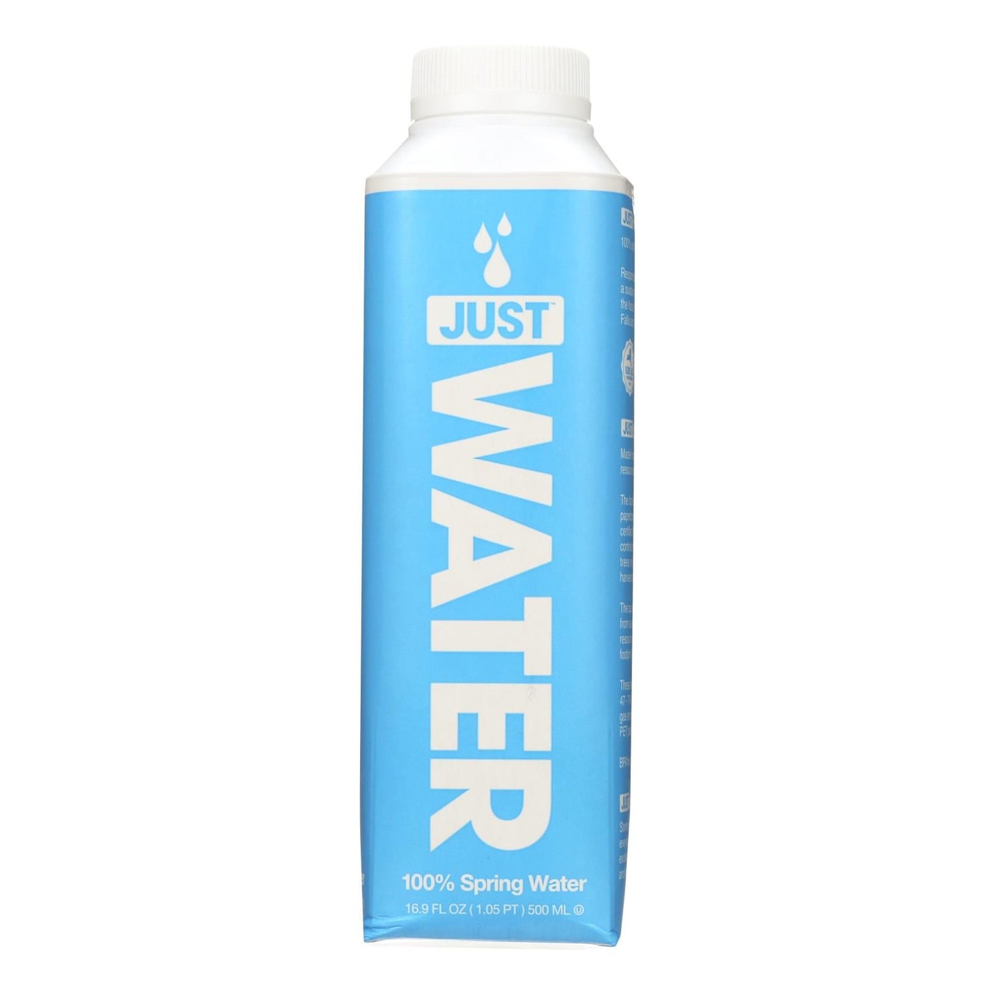 Just Water - 500 Ml - Case Of 12 - 500 Ml image 2