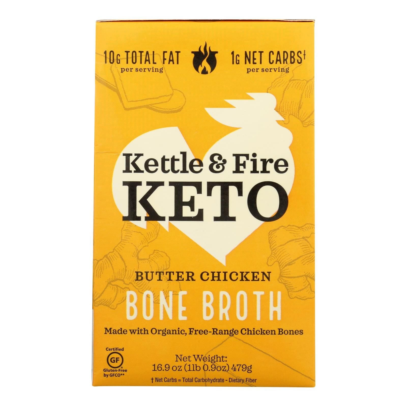 Kettle And Fire - Bone Broth Butter Chicken - Case Of 6-16.9 Oz image 1