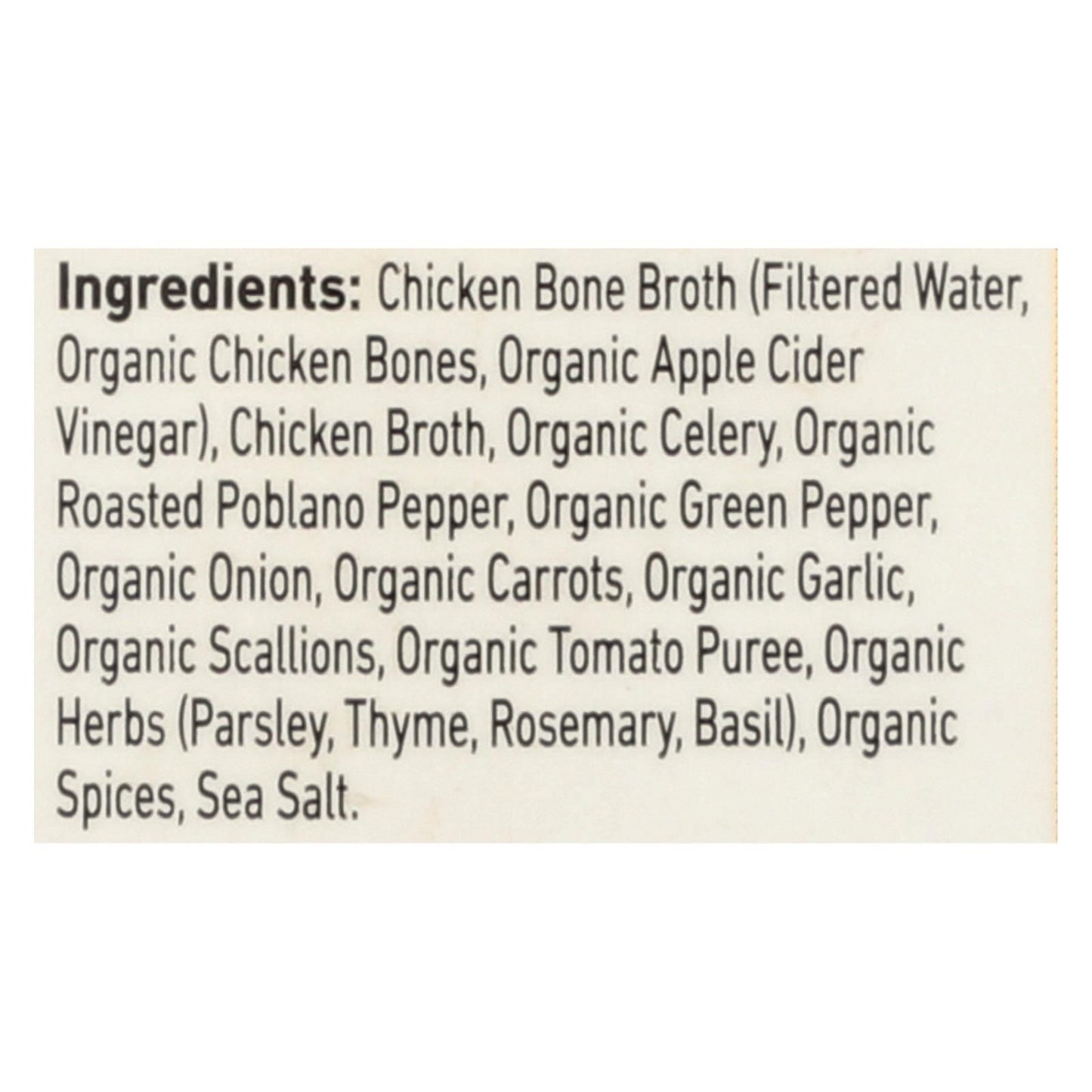 Kettle & Fire Chicken Bone Broth - Case Of 6 - 16.9 Oz image 3