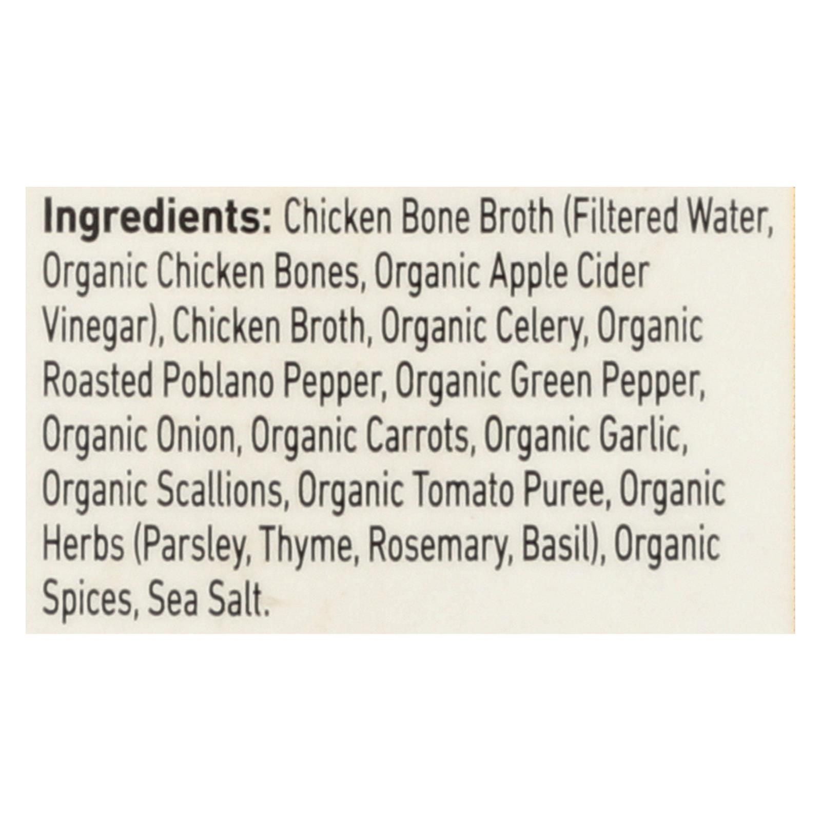 Kettle & Fire Chicken Bone Broth - Case Of 6 - 16.9 Oz image 3