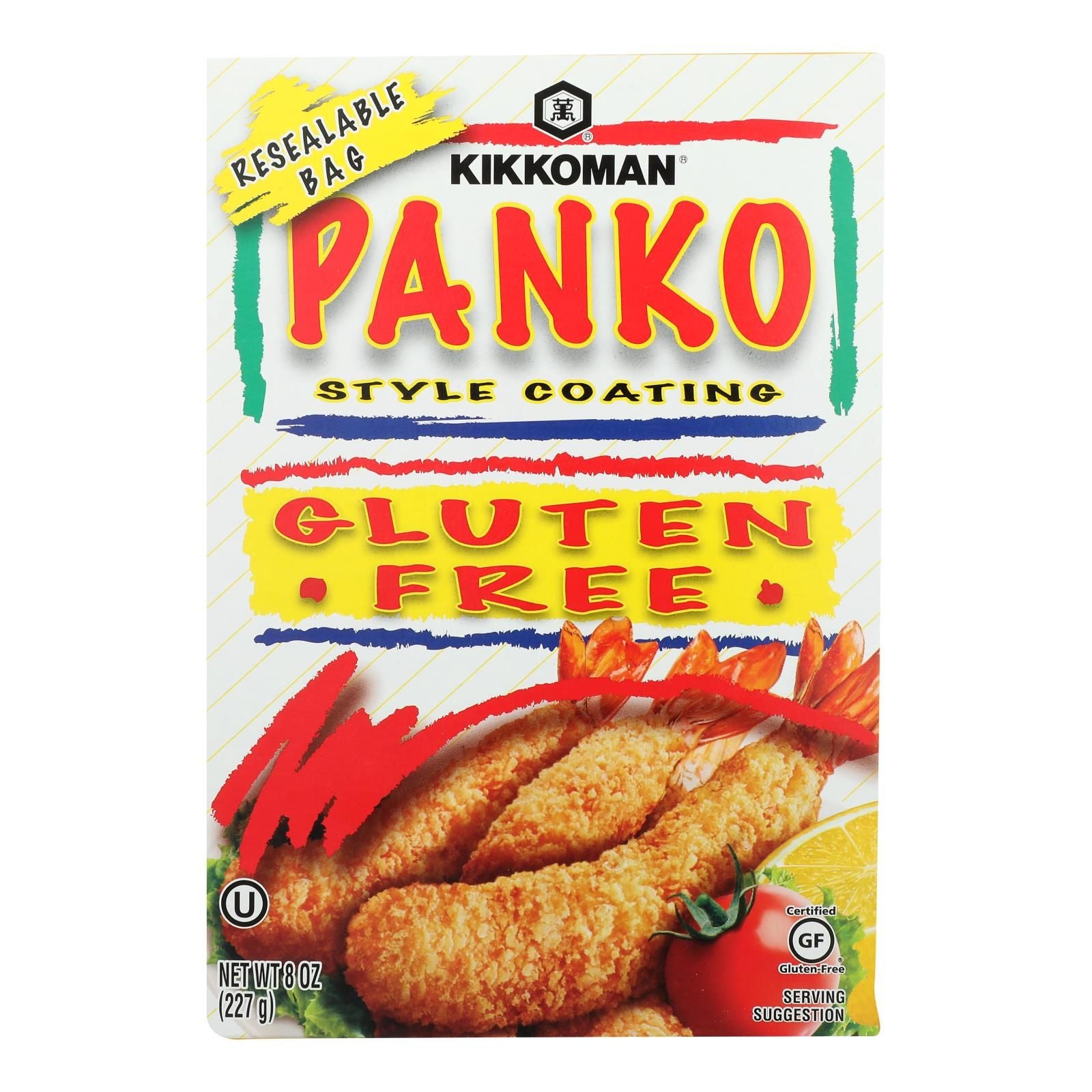 Kikkoman Coating Bread Crumbs - Panko Style - Case Of 12 - 8 Oz image 1