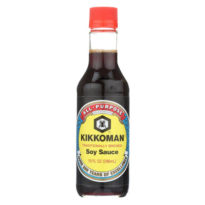 Kikkoman Sauce - Soy - Case Of 12 - 10 Fl Oz image 1
