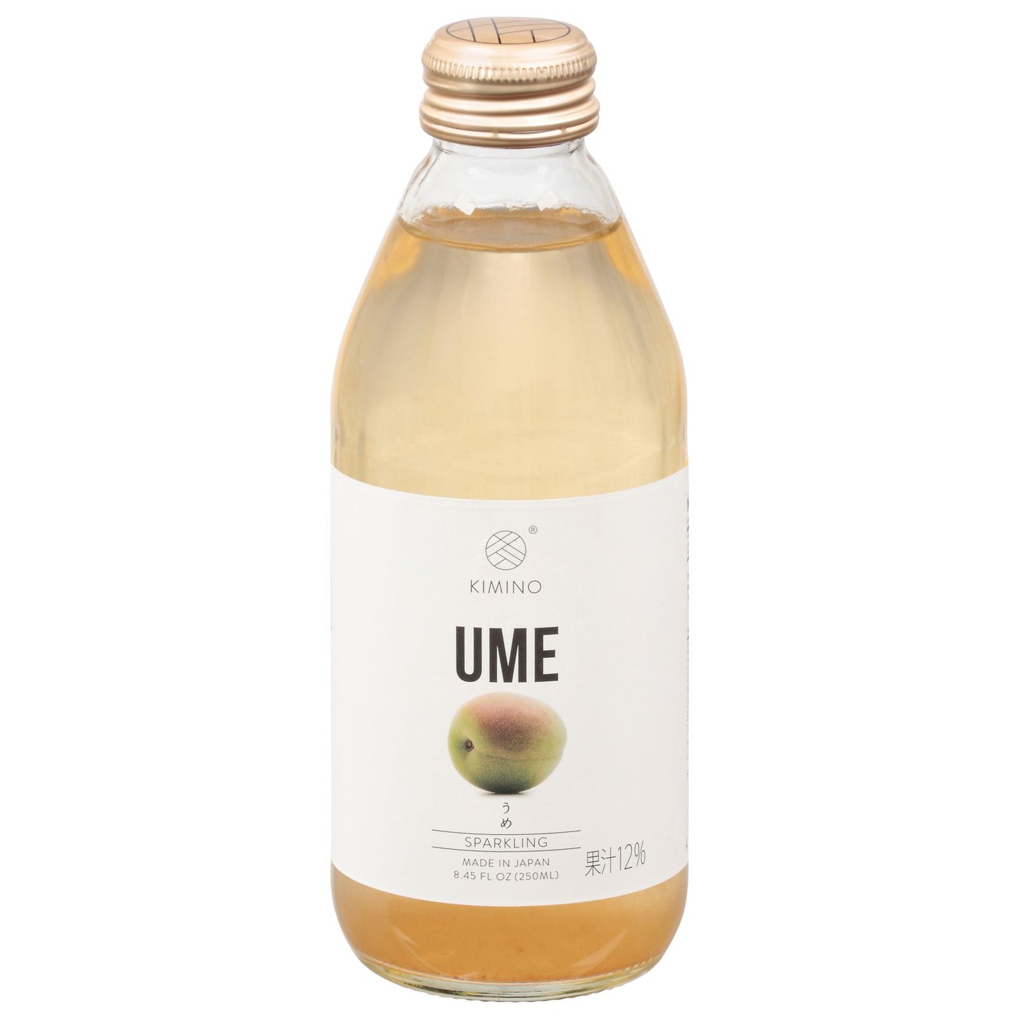 Kimino - Sparkling Ume Juice - Case Of 12 - 8.45 Fz image 1