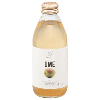 Kimino - Sparkling Ume Juice - Case Of 12 - 8.45 Fz image 1