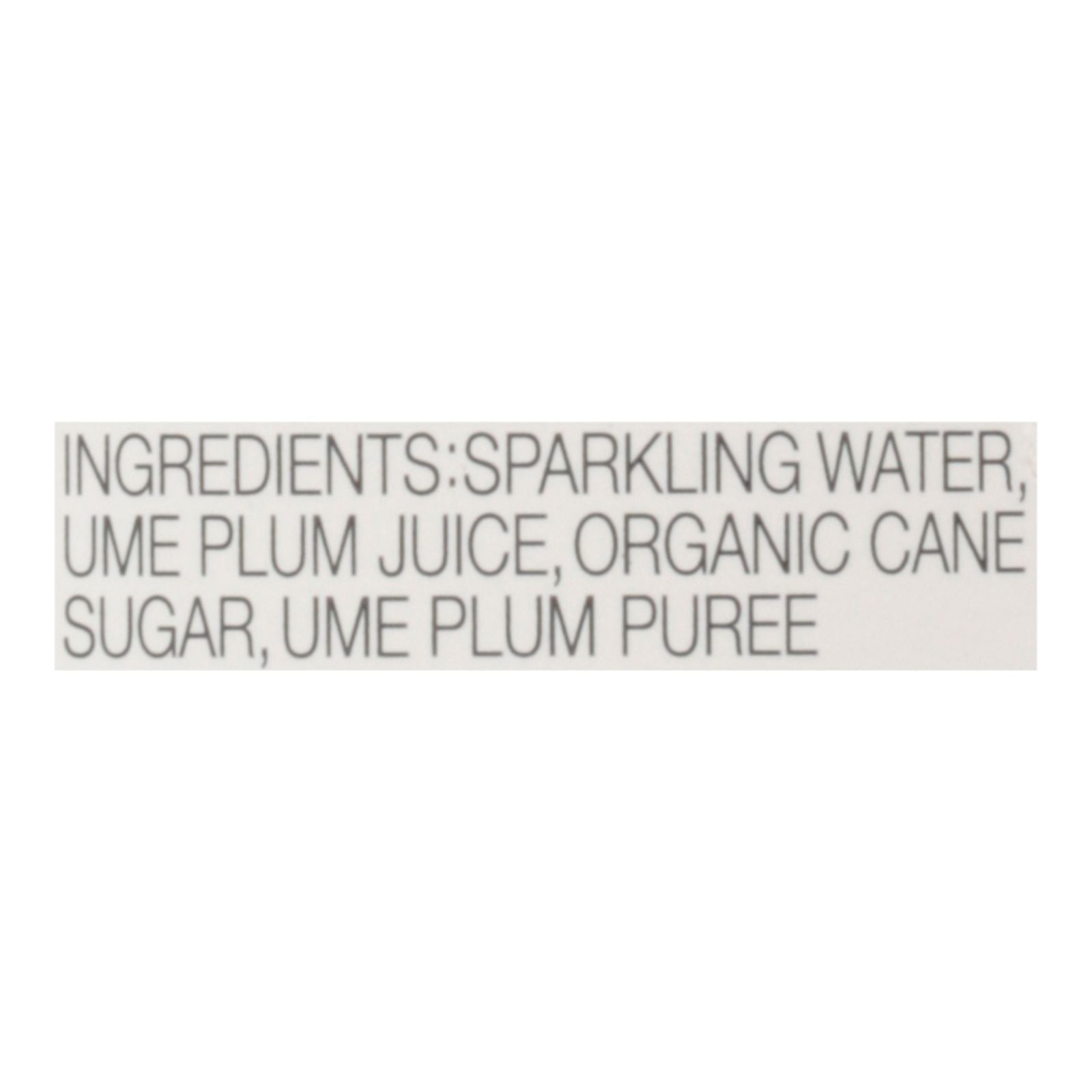 Kimino - Sparkling Ume Juice - Case Of 12 - 8.45 Fz image 3