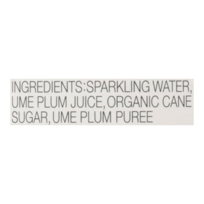 Kimino - Sparkling Ume Juice - Case Of 12 - 8.45 Fz image 3