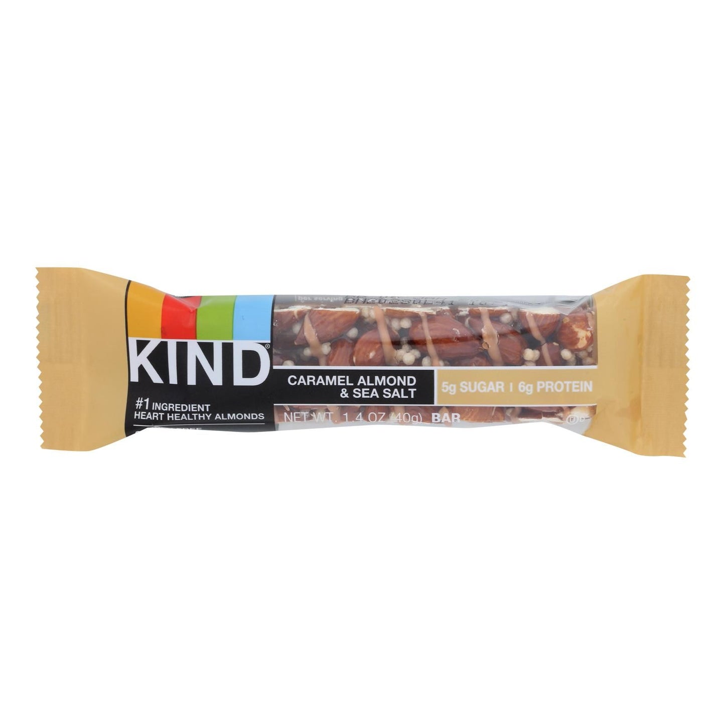 Kind - Bar Caramel Almond Sea Salt - Case Of 12-1.4 Oz image 1