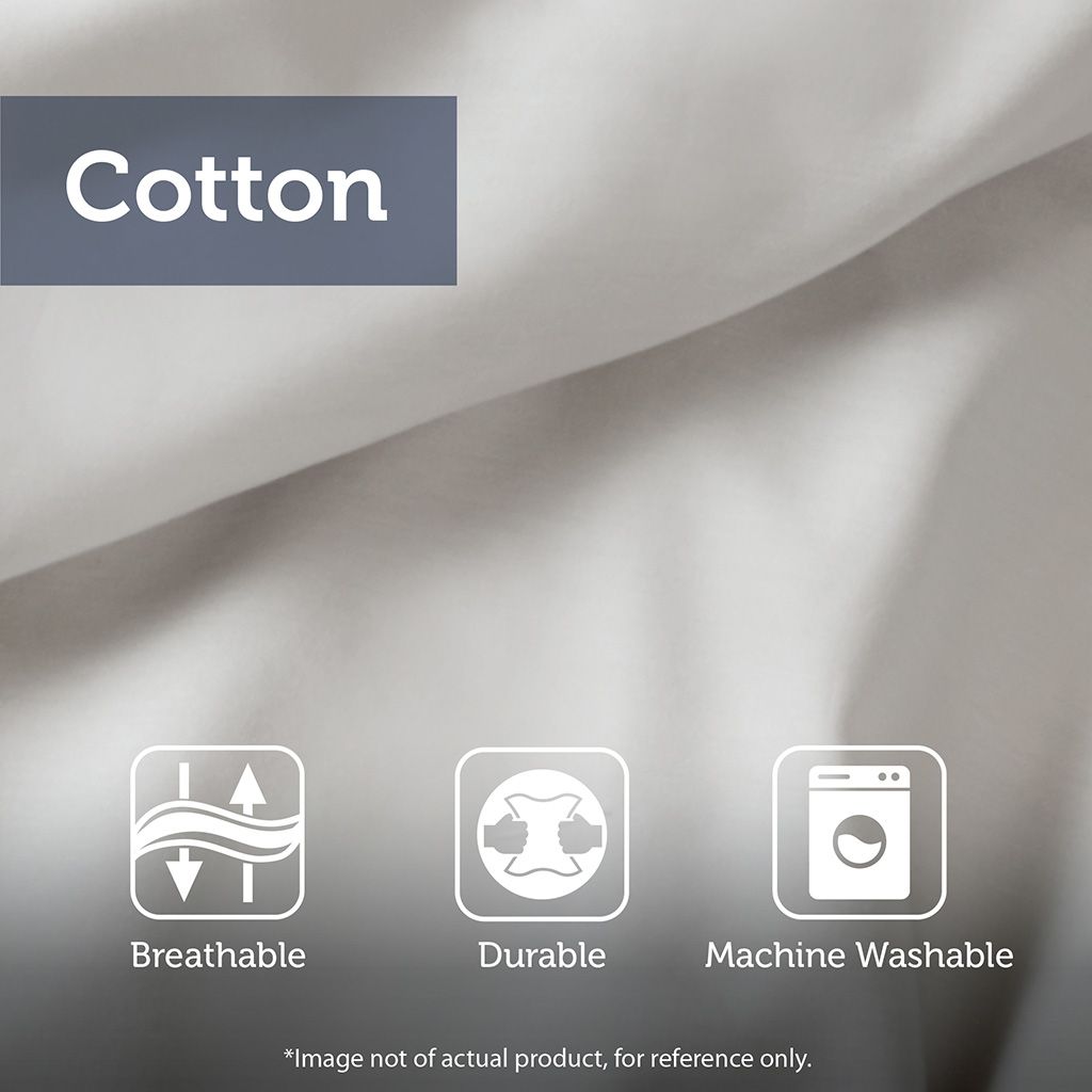 King/Cal King Cotton Jacquard Duvet Cover Mini Set image 6
