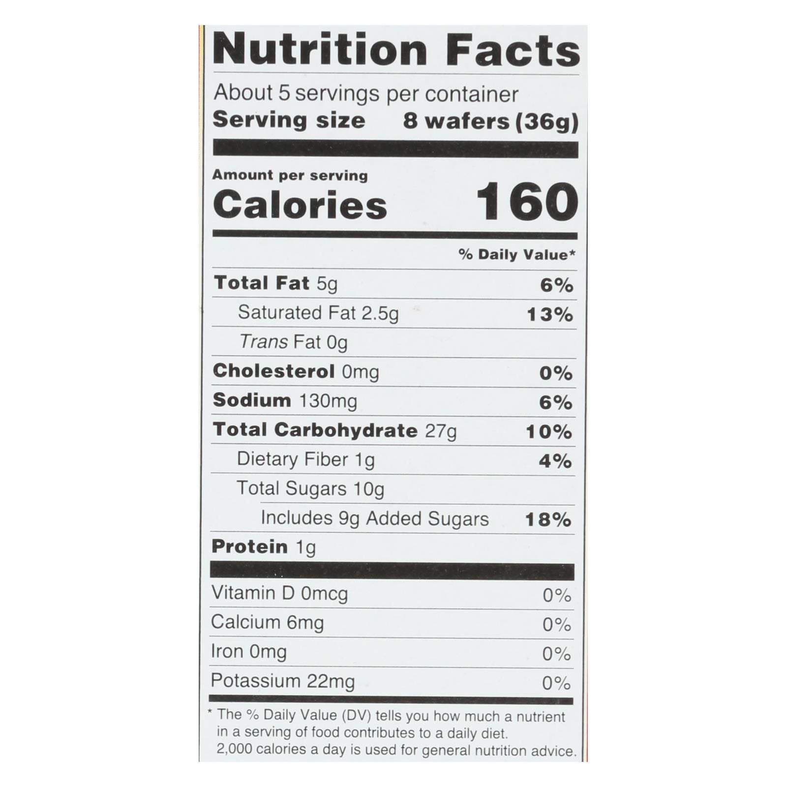 Kinnikinnick Vanilla Wafer - Case Of 6 - 6.3 Oz. image 3