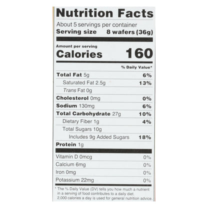 Kinnikinnick Vanilla Wafer - Case Of 6 - 6.3 Oz. image 3