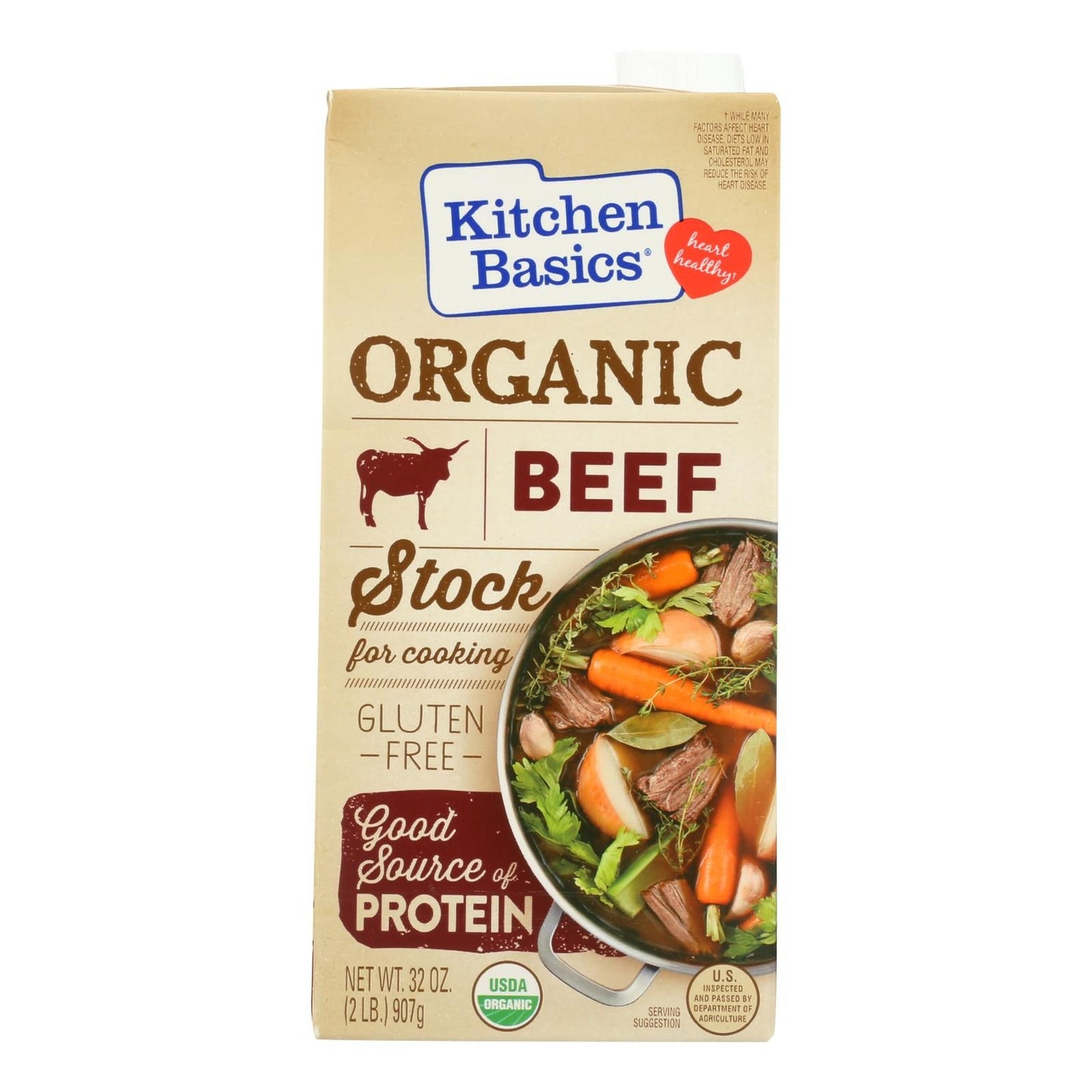 Kitchen Basics Beef Stock - Case Of 12 - 32 Fl Oz. image 1