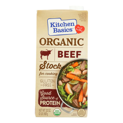 Kitchen Basics Beef Stock - Case Of 12 - 32 Fl Oz. image 1