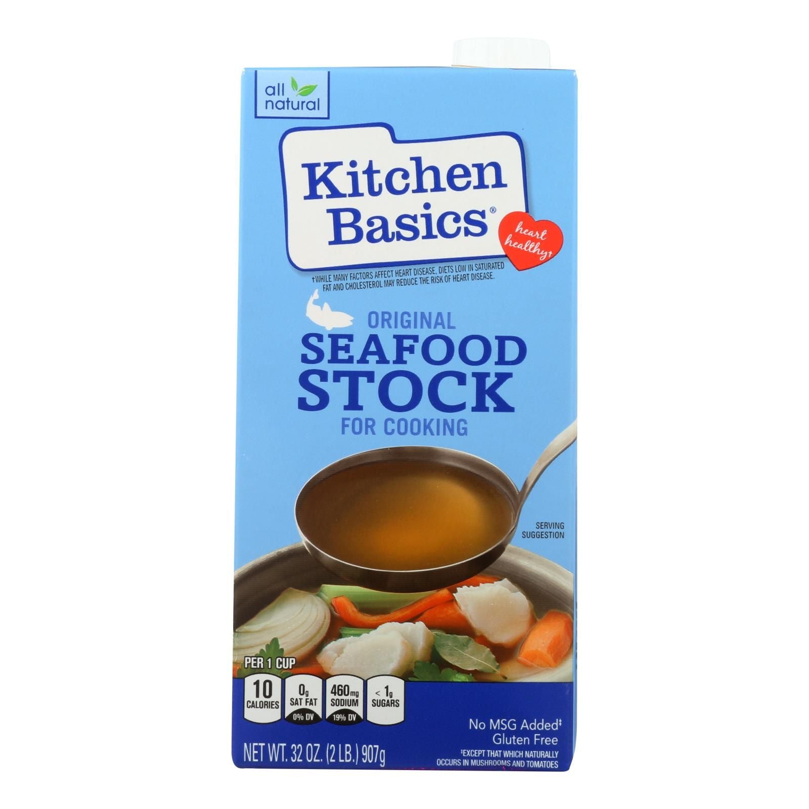 Kitchen Basics Seafood Stock - Case Of 12 - 32 Fl Oz. image 1