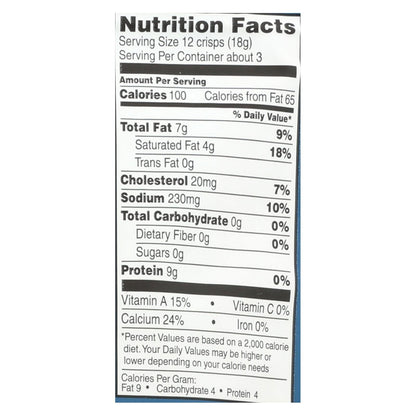 Kitchen Table Bakers Parm Crisps - Original Parmesan - Case Of 12 - 1.75 Oz. image 1