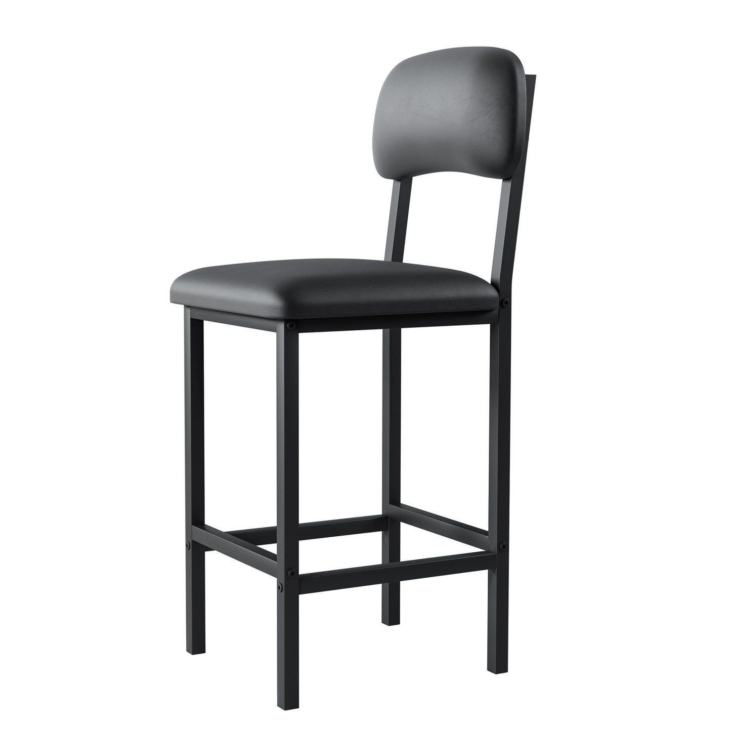Kitchen Table Set, Dining Table and Chairs for 2, 3 Piece Dining Room Table Set with 2 Upholstered Chairs, Bar Dining Ta image 12