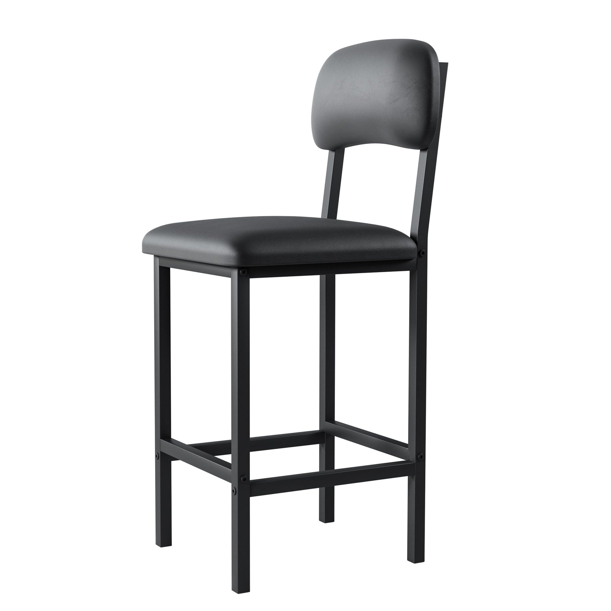 Kitchen Table Set, Dining Table and Chairs for 2, 3 Piece Dining Room Table Set with 2 Upholstered Chairs, Bar Dining Ta image 12