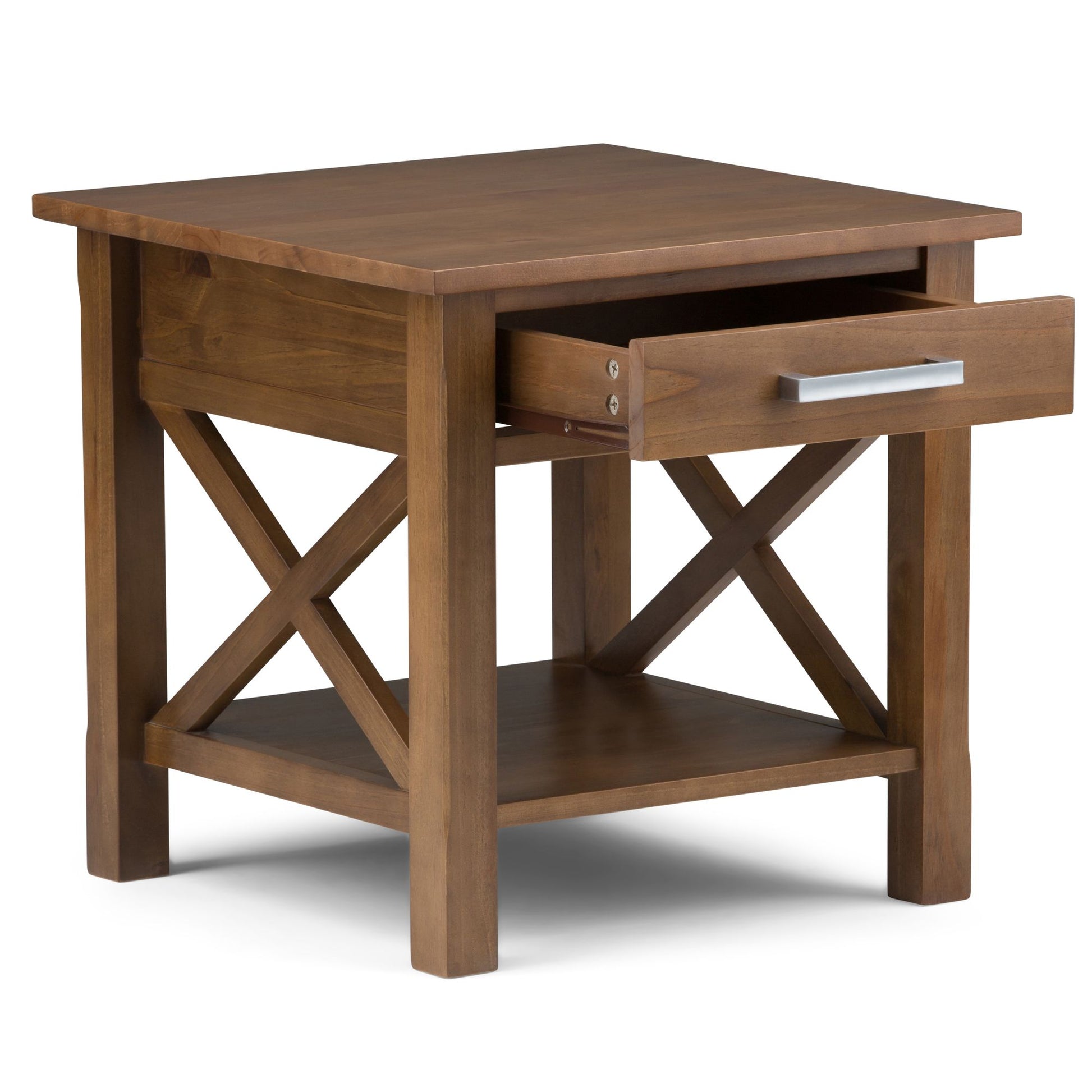 Kitchener - End Table - Medium Saddle Brown image 7