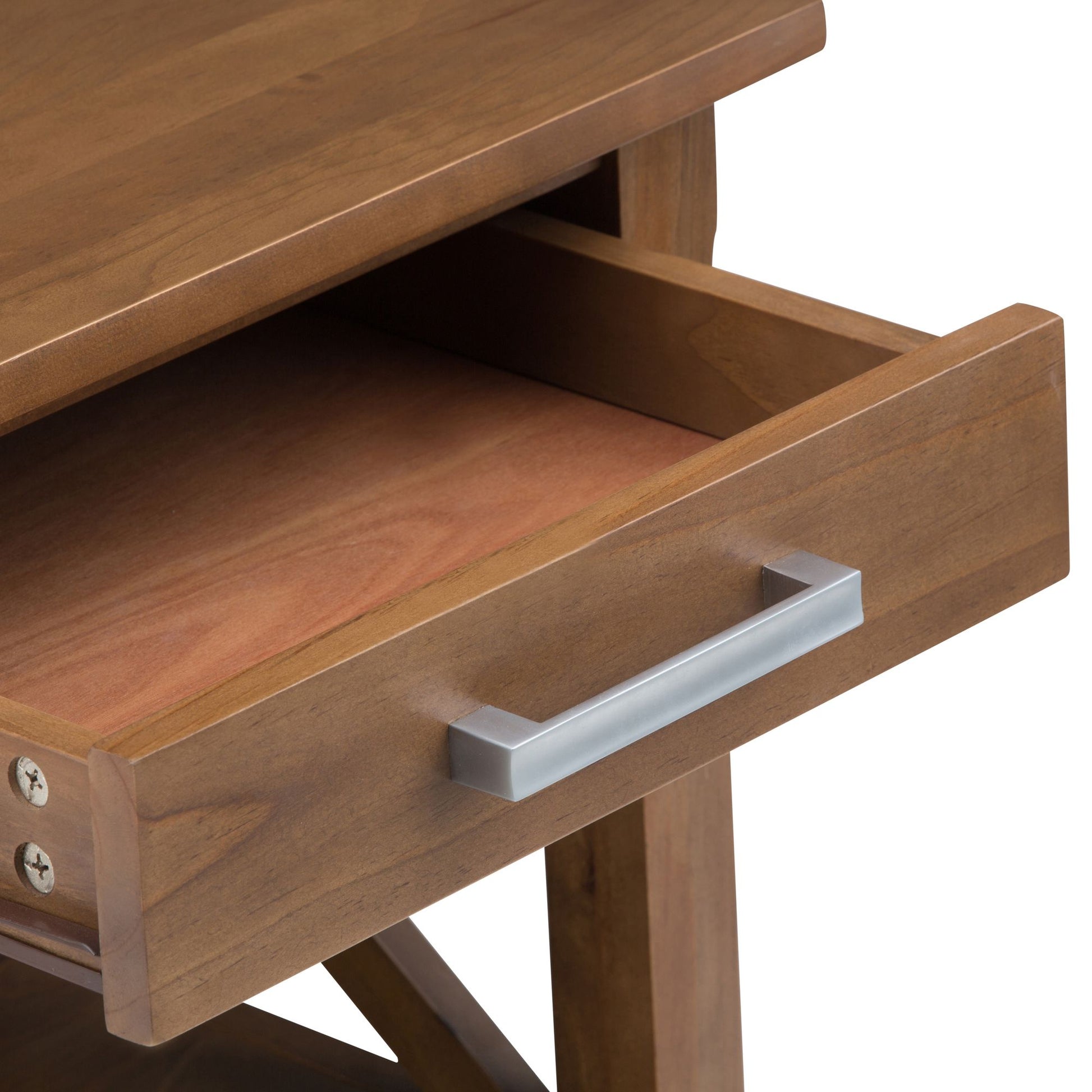 Kitchener - End Table - Medium Saddle Brown image 2