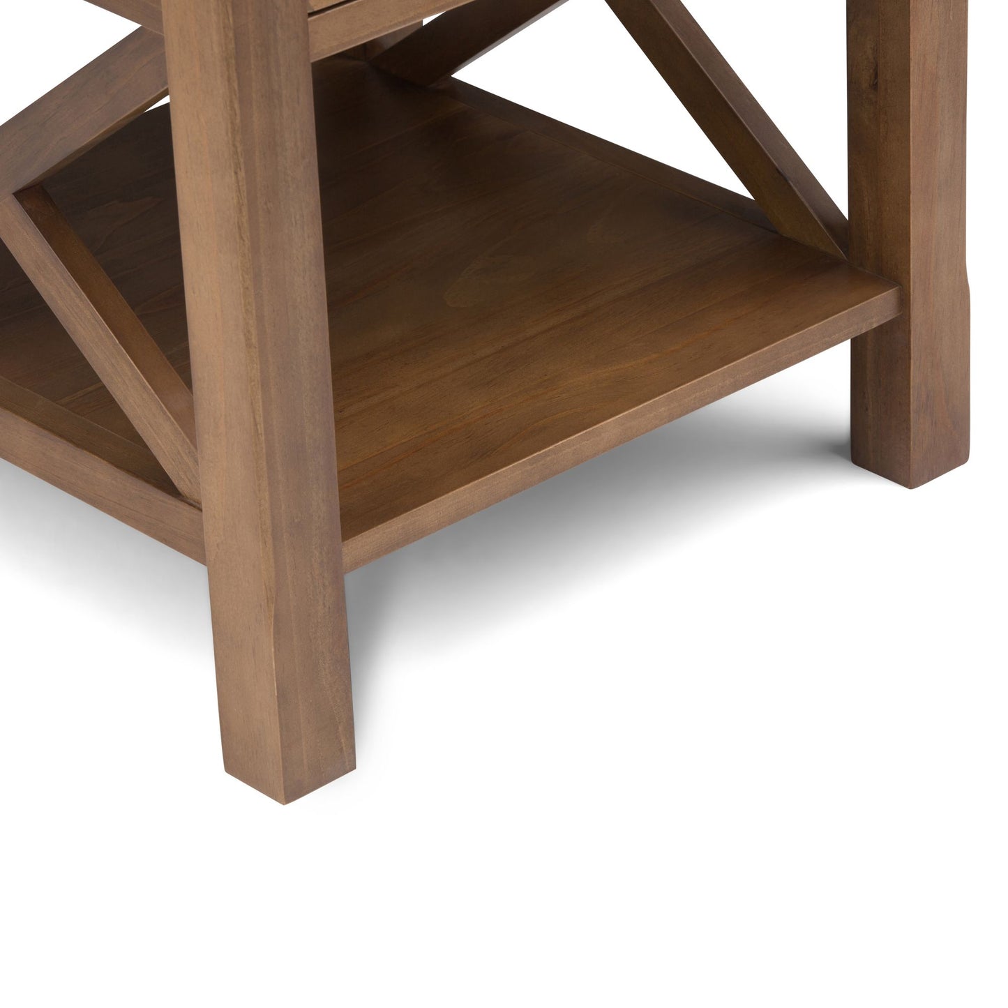 Kitchener - End Table - Medium Saddle Brown image 3