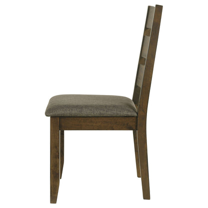 Knotty Nutmeg and Grey Ladderback Dining Chair (Set of 2) image 7