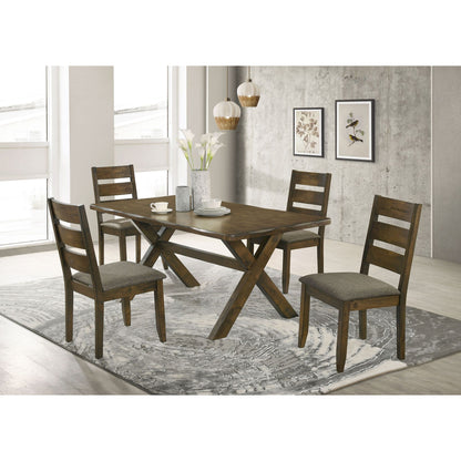 Knotty Nutmeg and Grey Ladderback Dining Chair (Set of 2) image 14