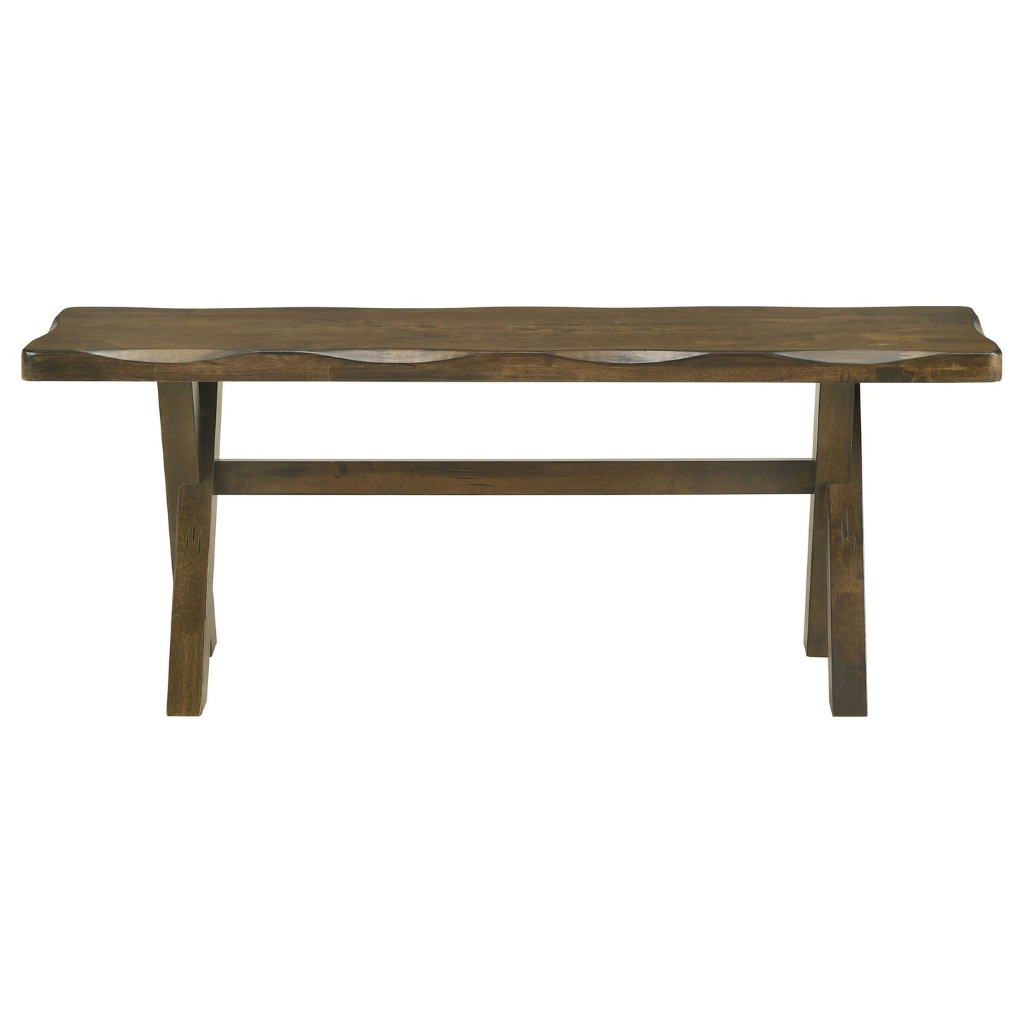 Knotty Nutmeg Dining Bench image 3