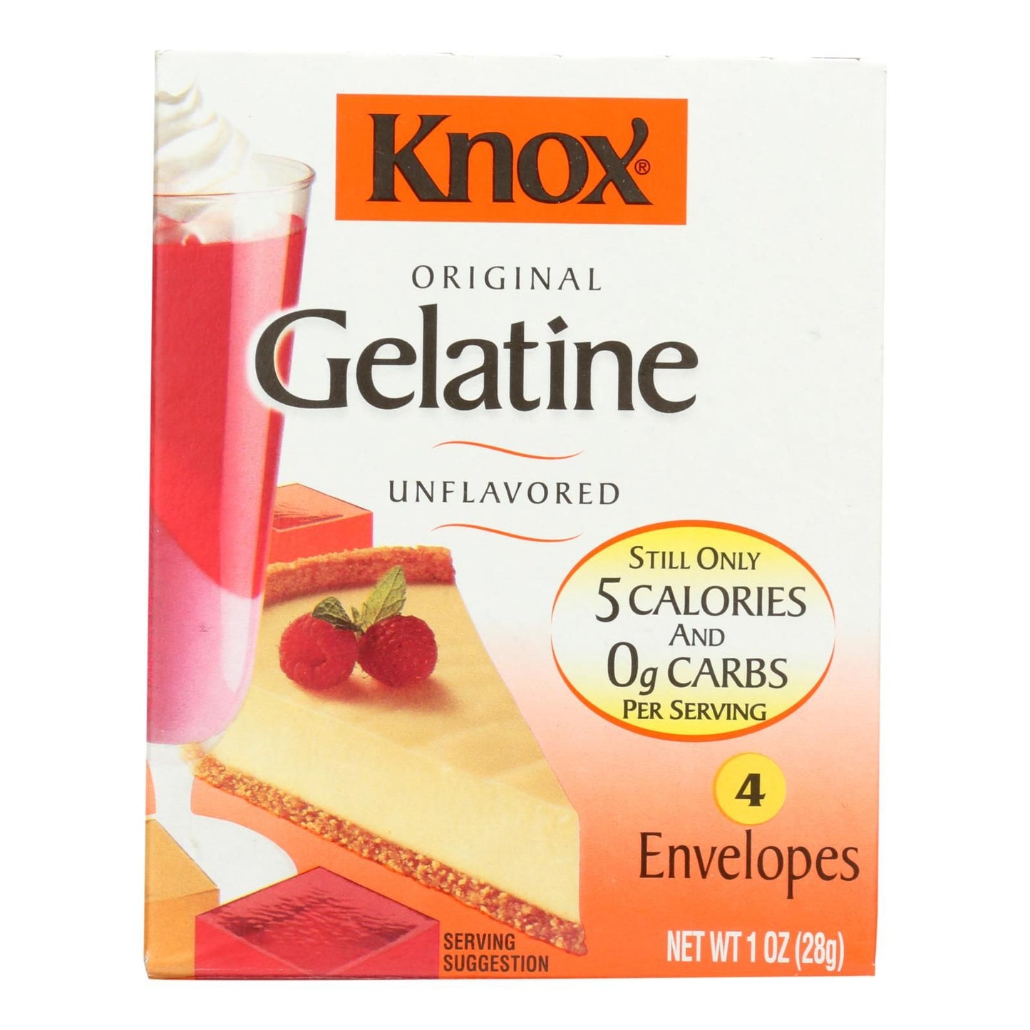 Knox Kraft Gelatine - Unflavored - Case Of 48 - 1 Oz image 1