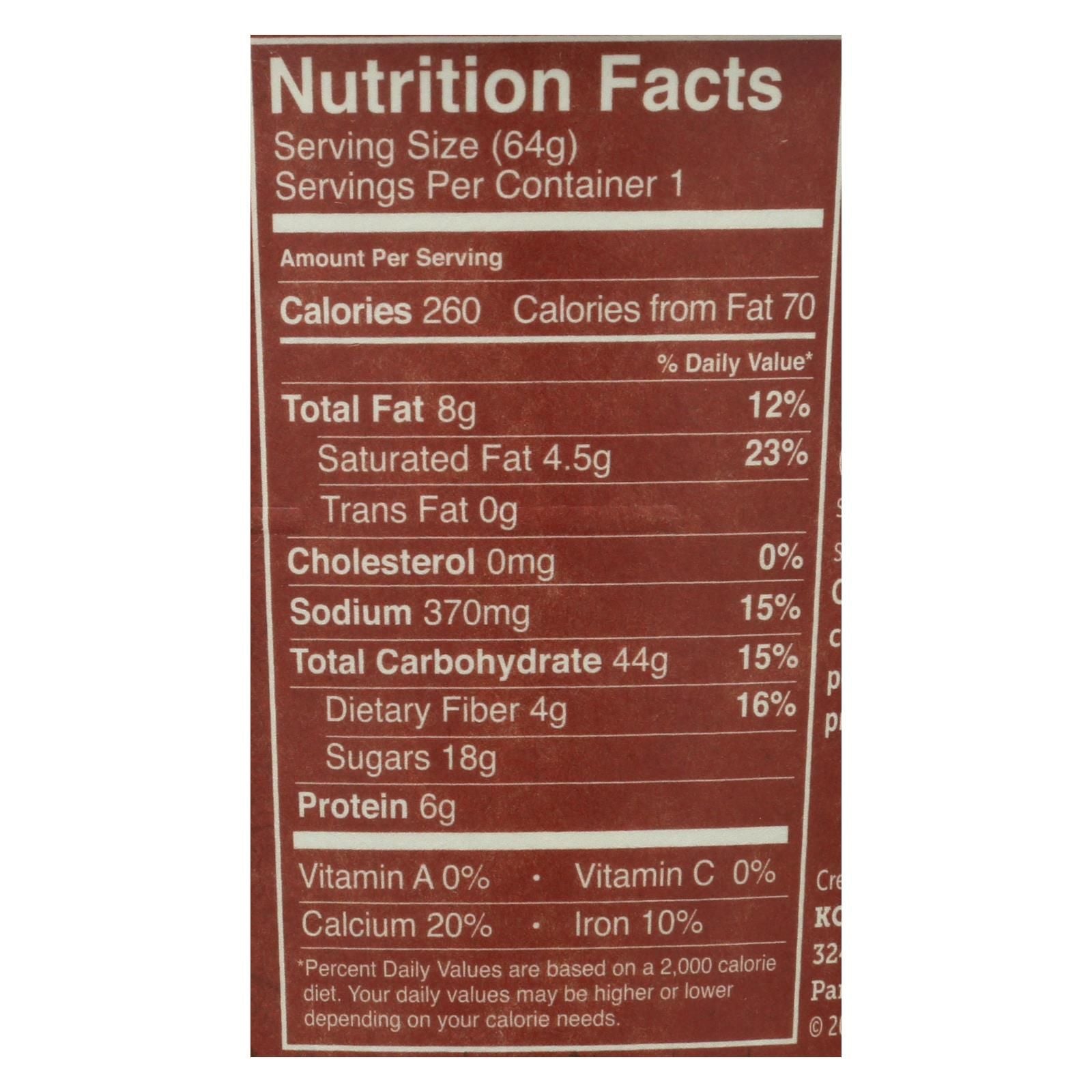 Kodiak Cakes - Flapjack On The Go - Cinnamon Maple - Case Of 12 - 2.25 Oz image 2