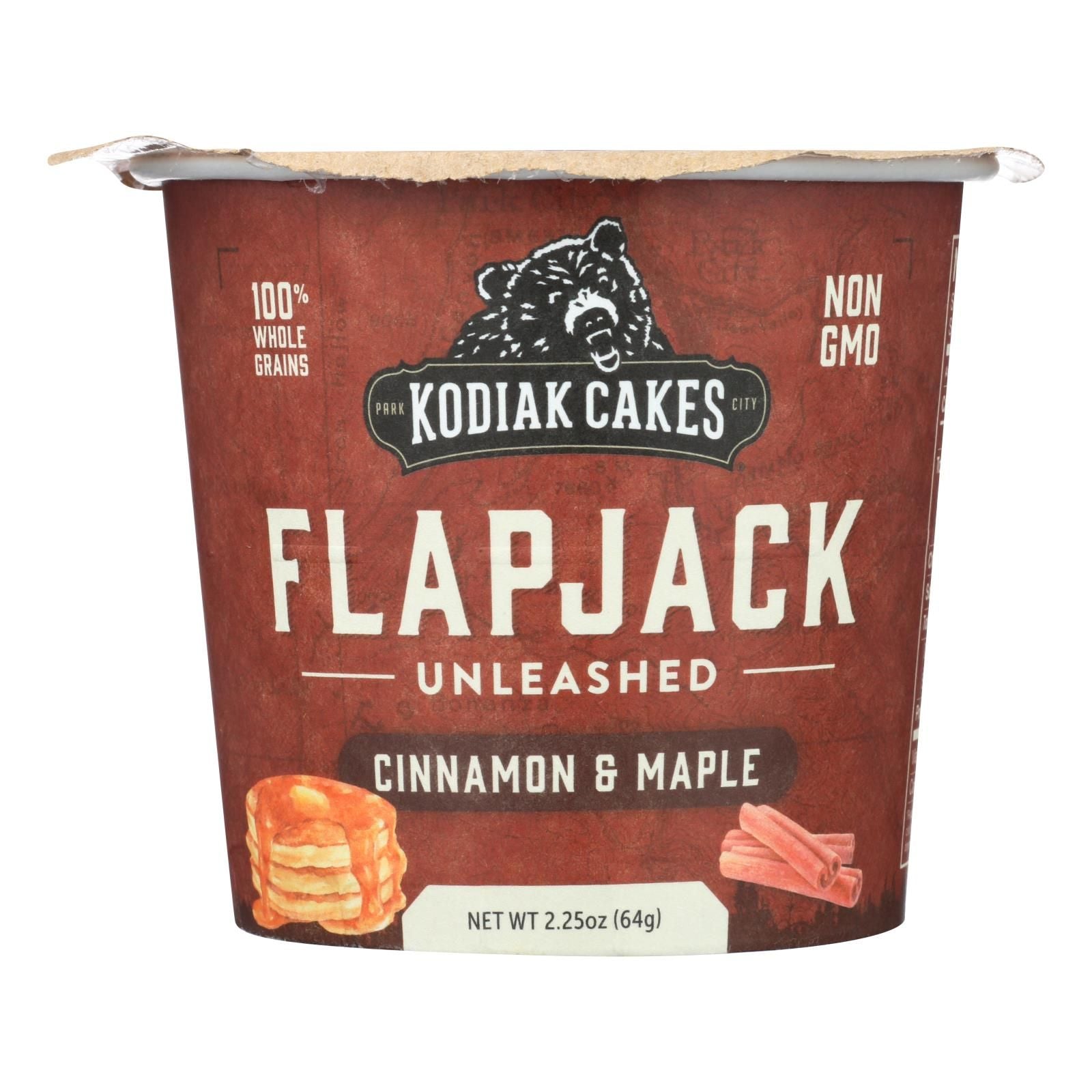 Kodiak Cakes - Flapjack On The Go - Cinnamon Maple - Case Of 12 - 2.25 Oz image 1