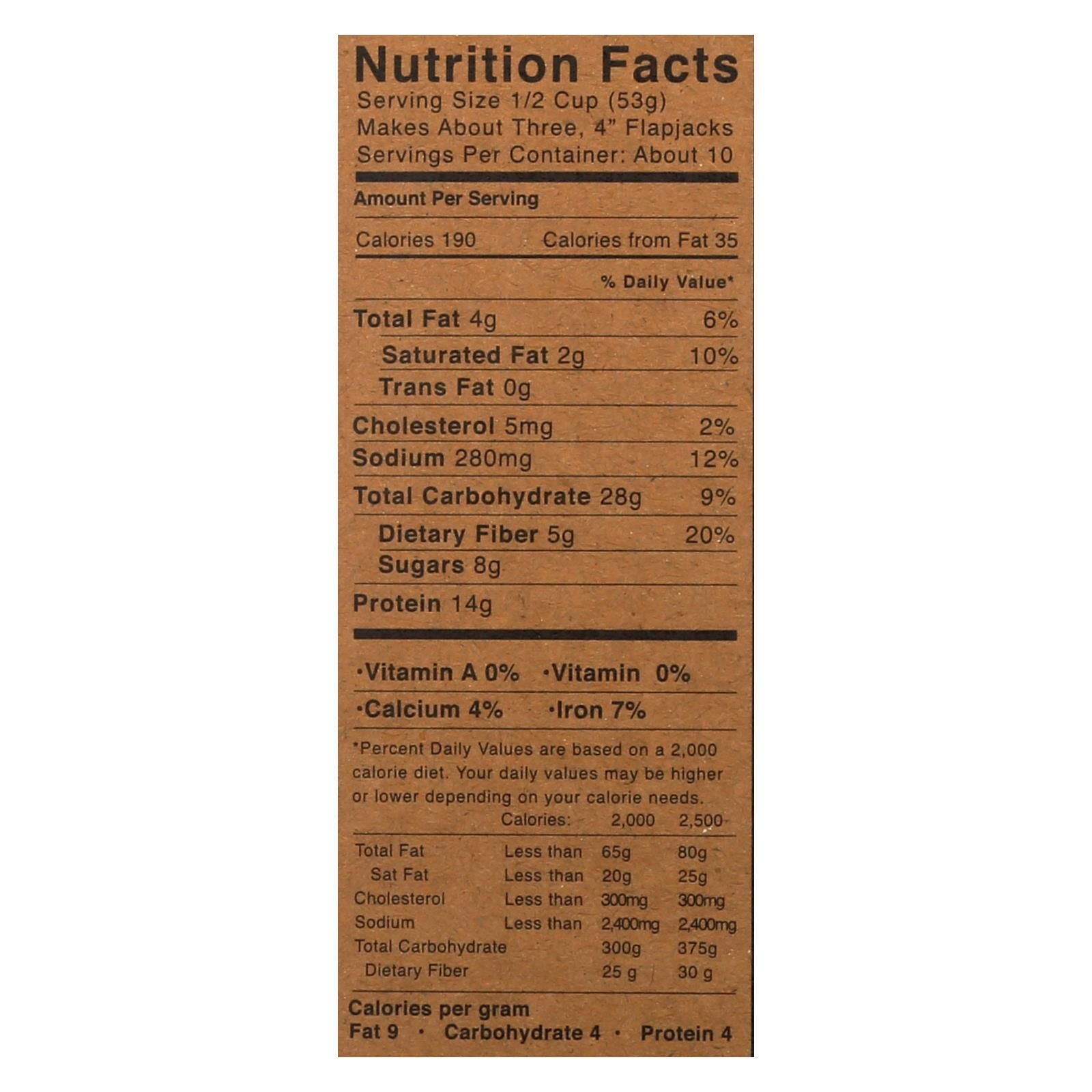 Kodiak Cakes Power Cakes Dark Chocolate Flapjack And Waffle Mix - Case Of 6 - 18 Oz image 3