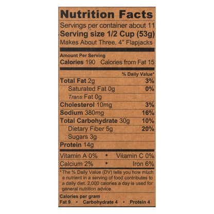 Kodiak Cakes Power Cakes Flapjack & Waffle Mix - Case Of 6 - 20 Oz image 3