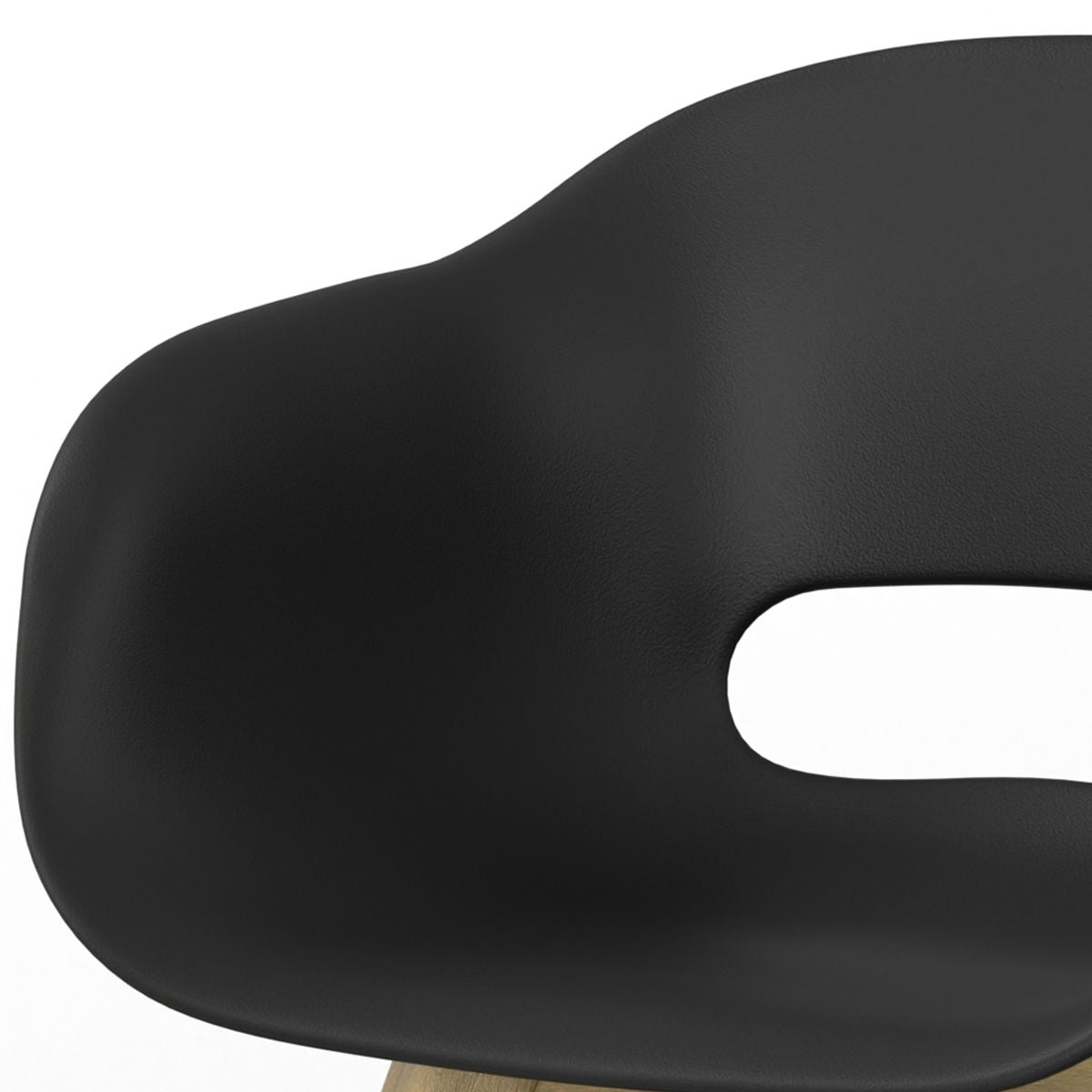 Kona - Outdoor Dining Chair in Plastic (Set of 2) - Black image 5