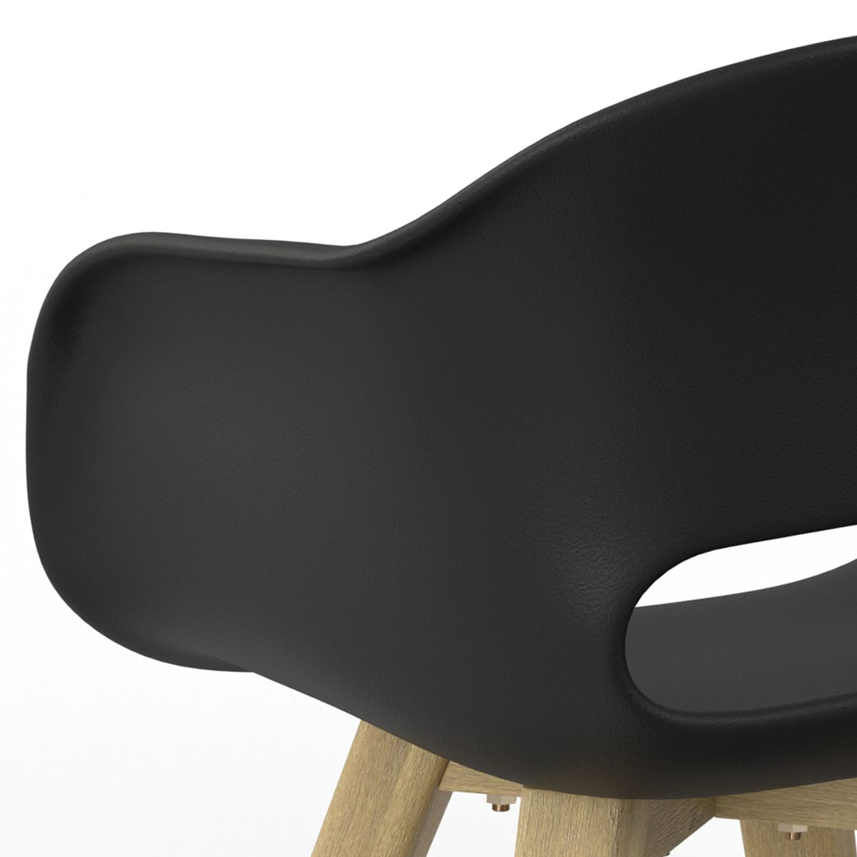 Kona - Outdoor Dining Chair in Plastic (Set of 2) - Black image 8