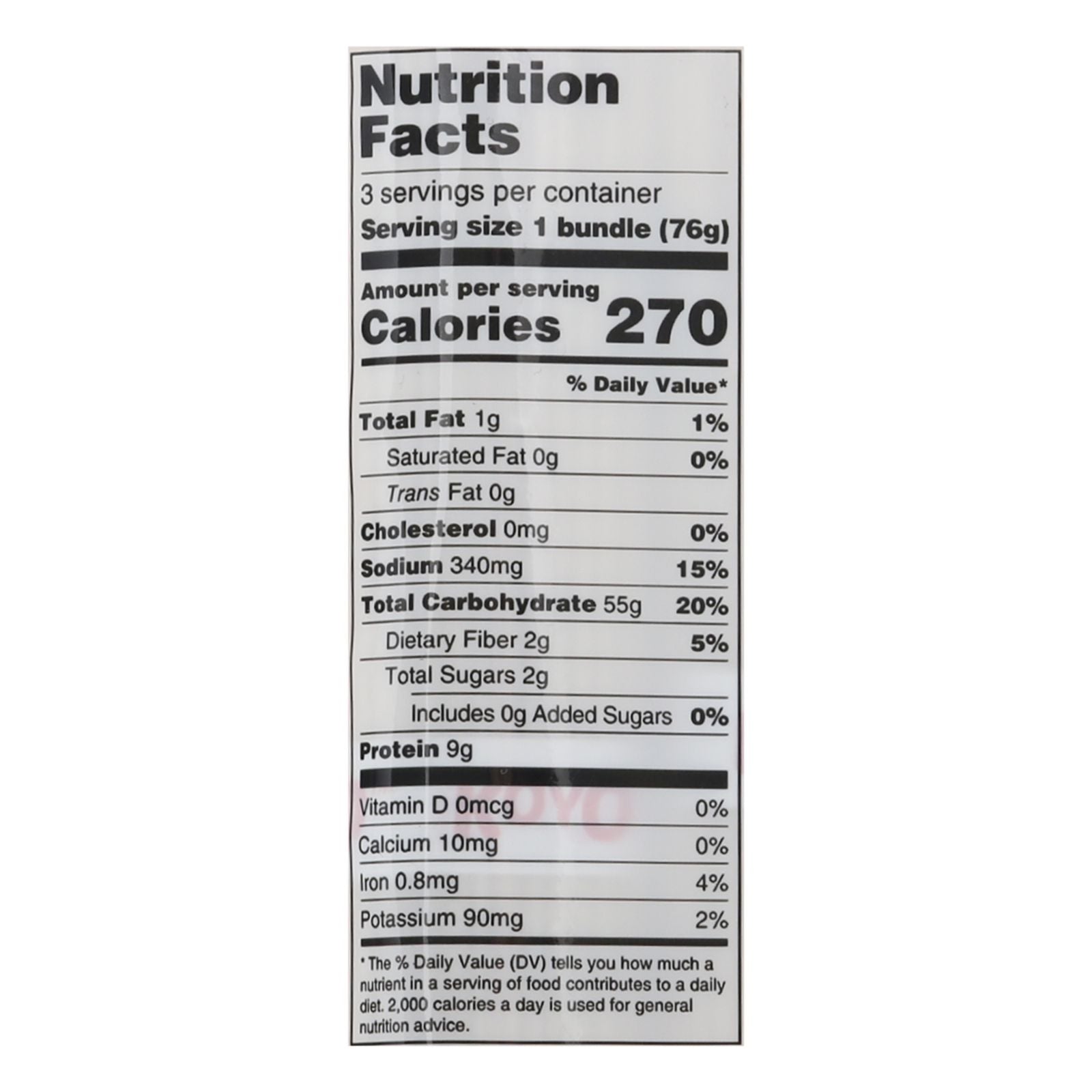 Koyo Organic Round Udon Noodles - Case Of 12 - 8 Oz image 2