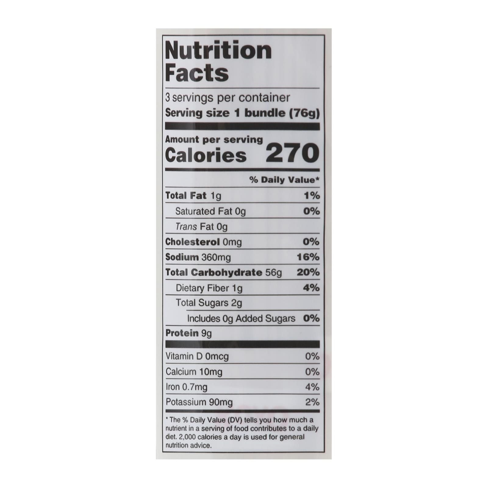 Koyo Organic Udon Noodles - Case Of 12 - 8 Oz image 2