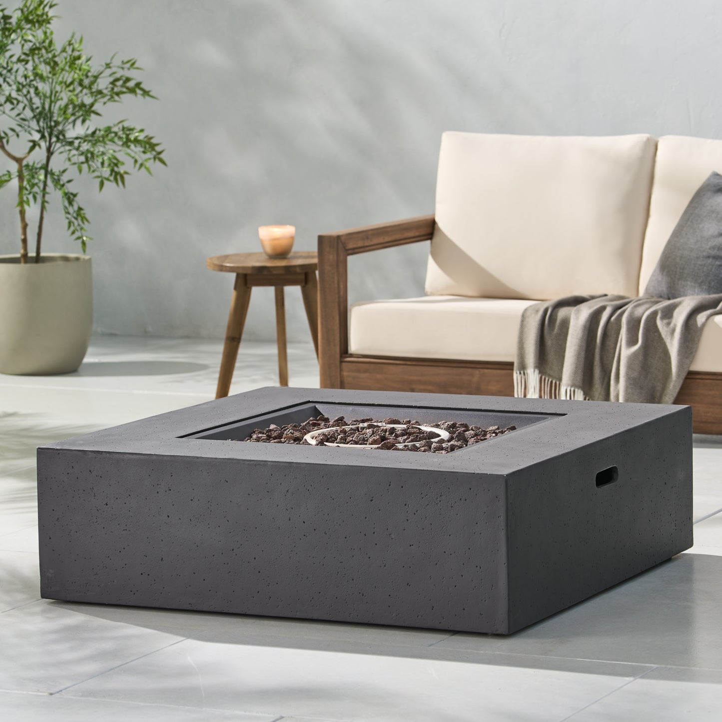 50 000 BTU SQUARE MGO FIRE TABLE (Tank Cover not Included) image 3
