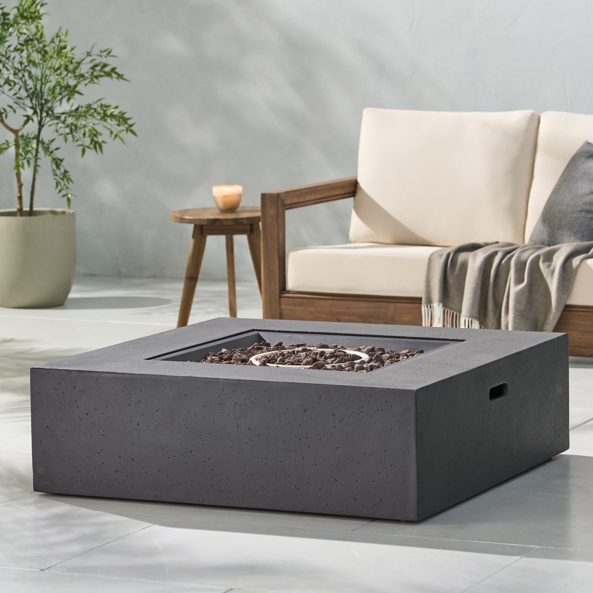 50 000 BTU SQUARE MGO FIRE TABLE (Tank Cover not Included) image 3