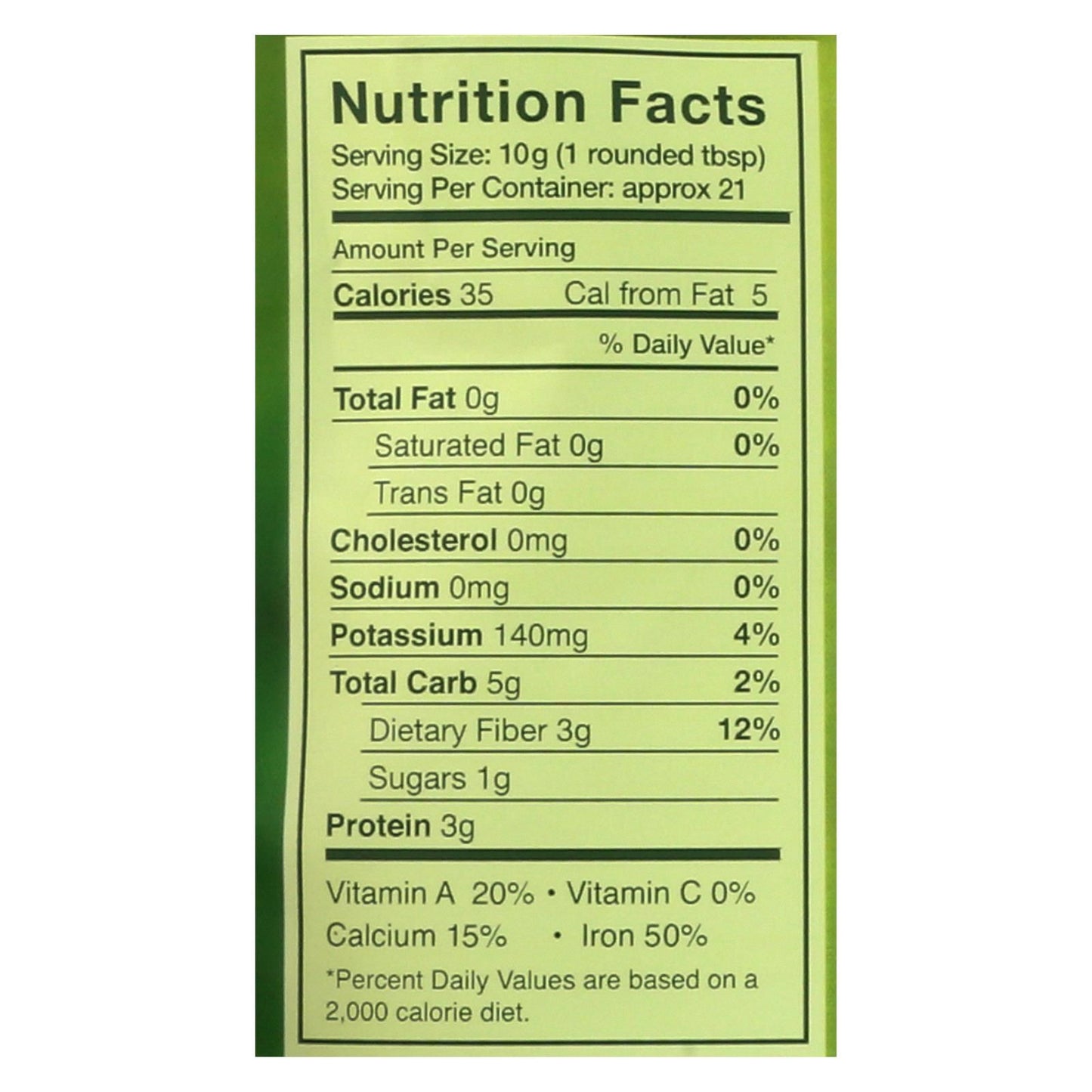 Kuli Kuli Pure Moringa Vegetable Powder - 7.4 Oz. image 3